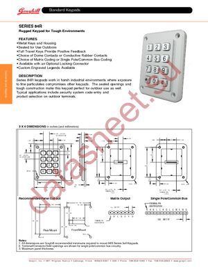 84R-AB2-112-PD datasheet  