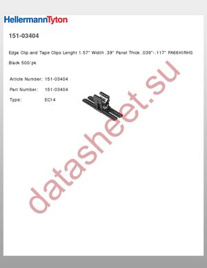 151-03404 datasheet  