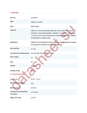 319-00307 datasheet  