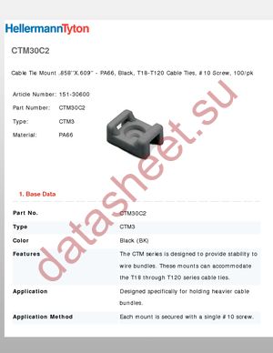CTM30C2 datasheet  