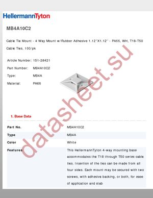 MB4A10C2 datasheet  
