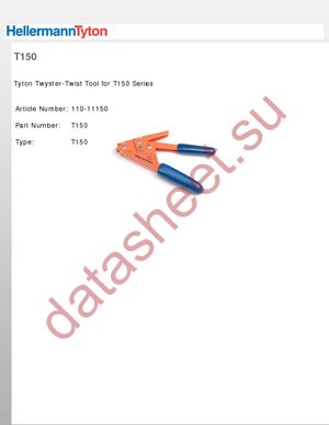 T150 datasheet  