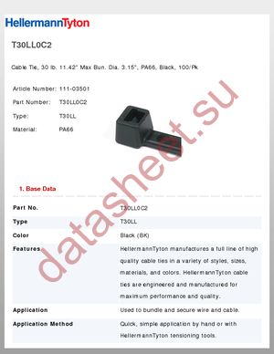 T30LL0C2 datasheet  