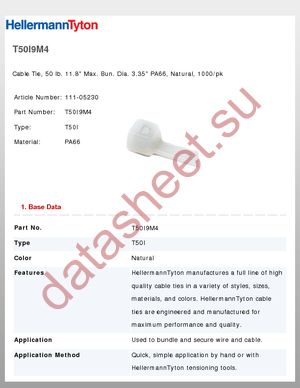 T50I9M4 datasheet  