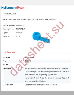 T50R6TZM4 datasheet  