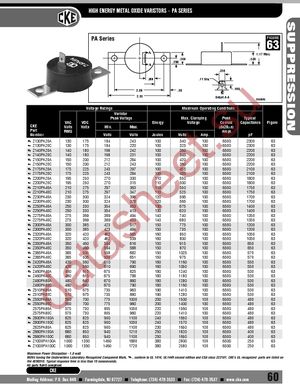 Z250PA40A datasheet  