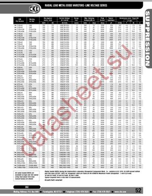 Z460LA20A datasheet  