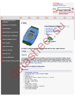 I-7024 datasheet  