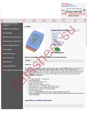 I-7561 datasheet  