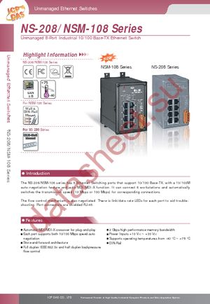 NS-208 datasheet  