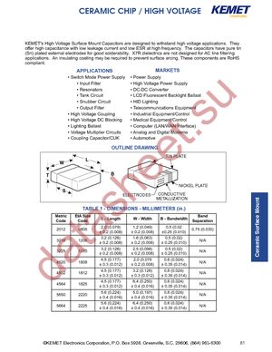 C1206C101JCGACTU datasheet  