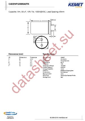 C4DENPQ5680A8TK datasheet  