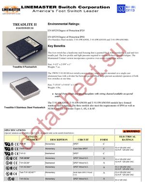 T-91-SC3 datasheet  