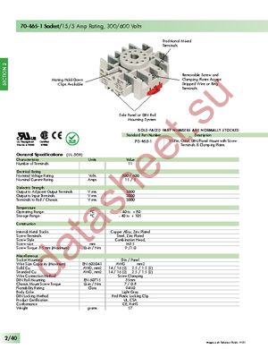 70-465-1 datasheet  