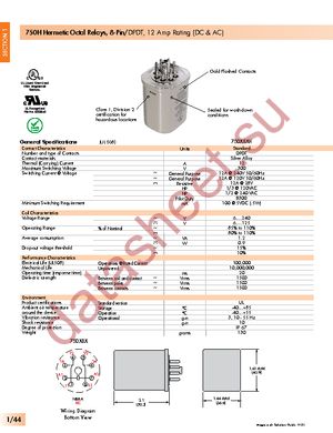 750XCXH-120A datasheet  