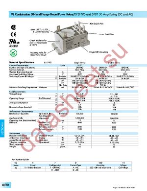 92S7A22D-240 datasheet  