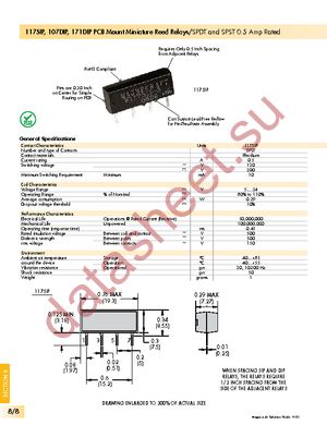 W171DIP-10 datasheet  