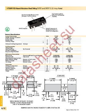 W172DIP-4 datasheet  