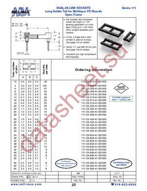 111-93-314-41-001000 datasheet  