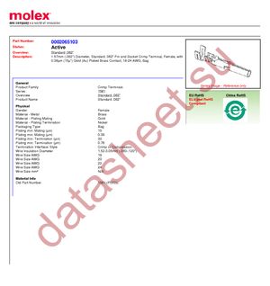 02-06-5103 datasheet  