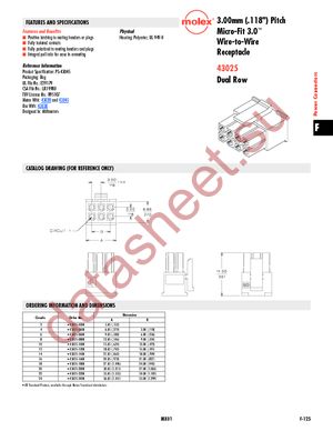 09-50-8041 datasheet  