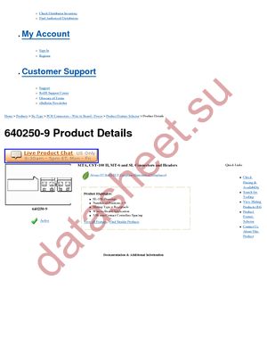 09-50-8043 datasheet  