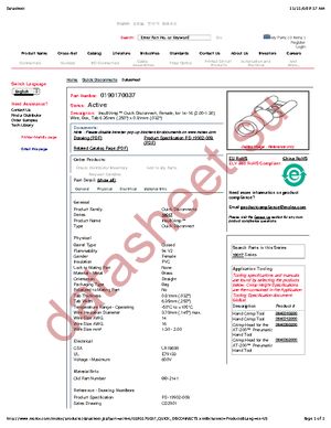 19017-0037 datasheet  