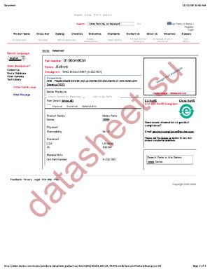 19054-0054 datasheet  