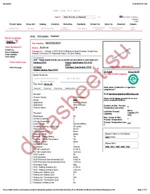 22-03-2031 datasheet  