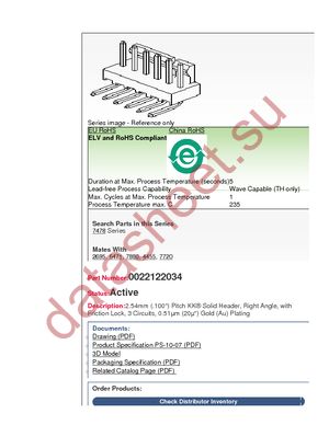 22-12-2034 datasheet  