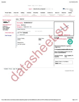 38002-0257 datasheet  