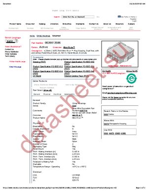 39-01-2086 datasheet  