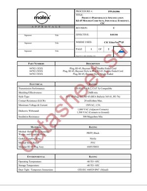 84702-3003 datasheet  