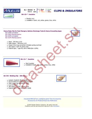 BU-13-0 datasheet  