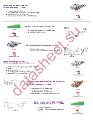 BU-29-0 datasheet  