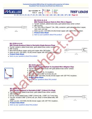 BU-5231-A-4-0 datasheet  