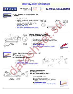 BU-62-0 datasheet  