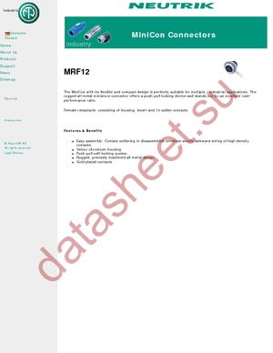 MRF12 datasheet  