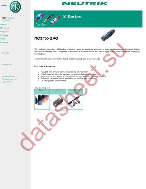 NC3FX-BAG datasheet  