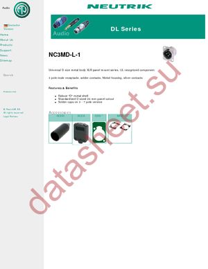 NC3MD-L-1 datasheet  