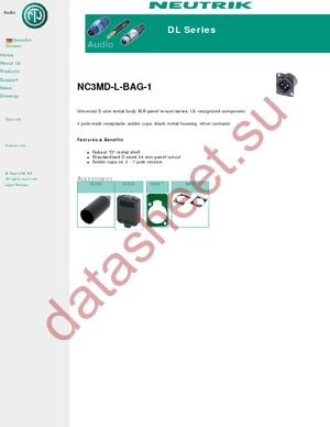 NC3MD-L-BAG-1 datasheet  
