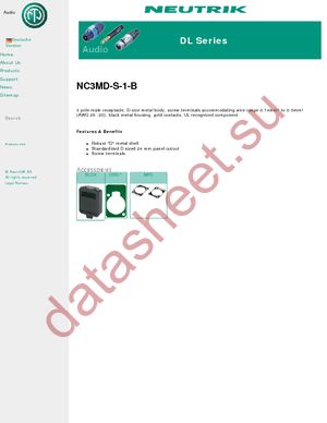 NC3MD-S-1-B datasheet  