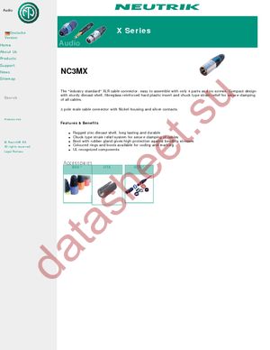 NC3MX datasheet  