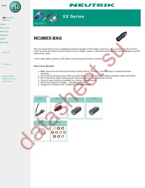 NC3MXX-BAG datasheet  