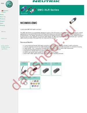 NC3MXX-EMC datasheet  