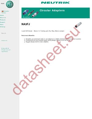 NC4MX-BAG datasheet  