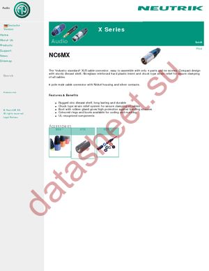 NC6MX datasheet  