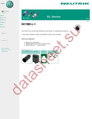 NC7MD-L-1 datasheet  
