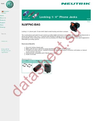 NJ3FP6C-BAG datasheet  