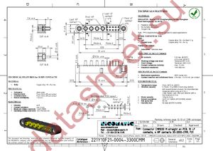 221Y10F21-0004-3300CMM datasheet  